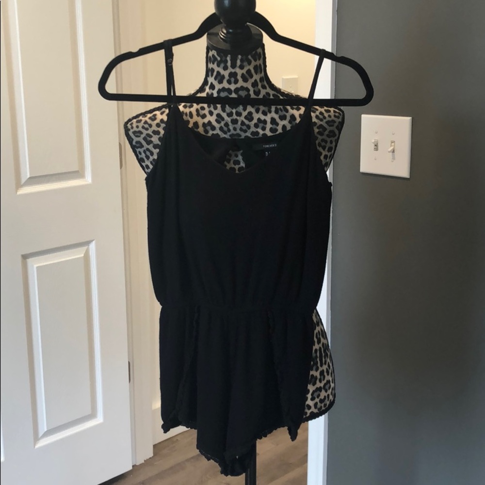 Cheeky Black Romper